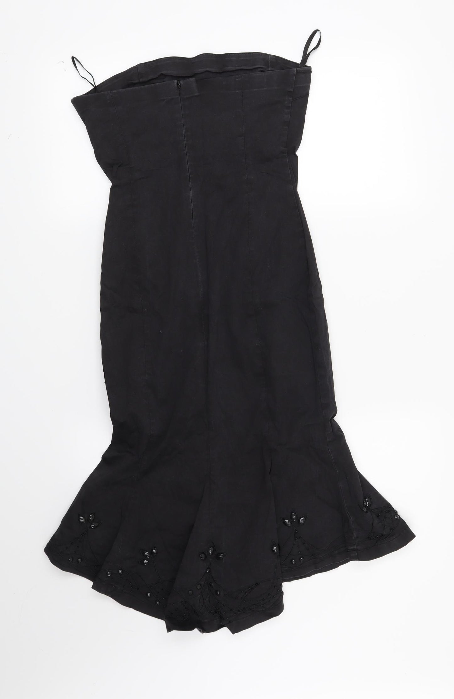 Jane Norman Womens Black Geometric  Bodycon  Size 12