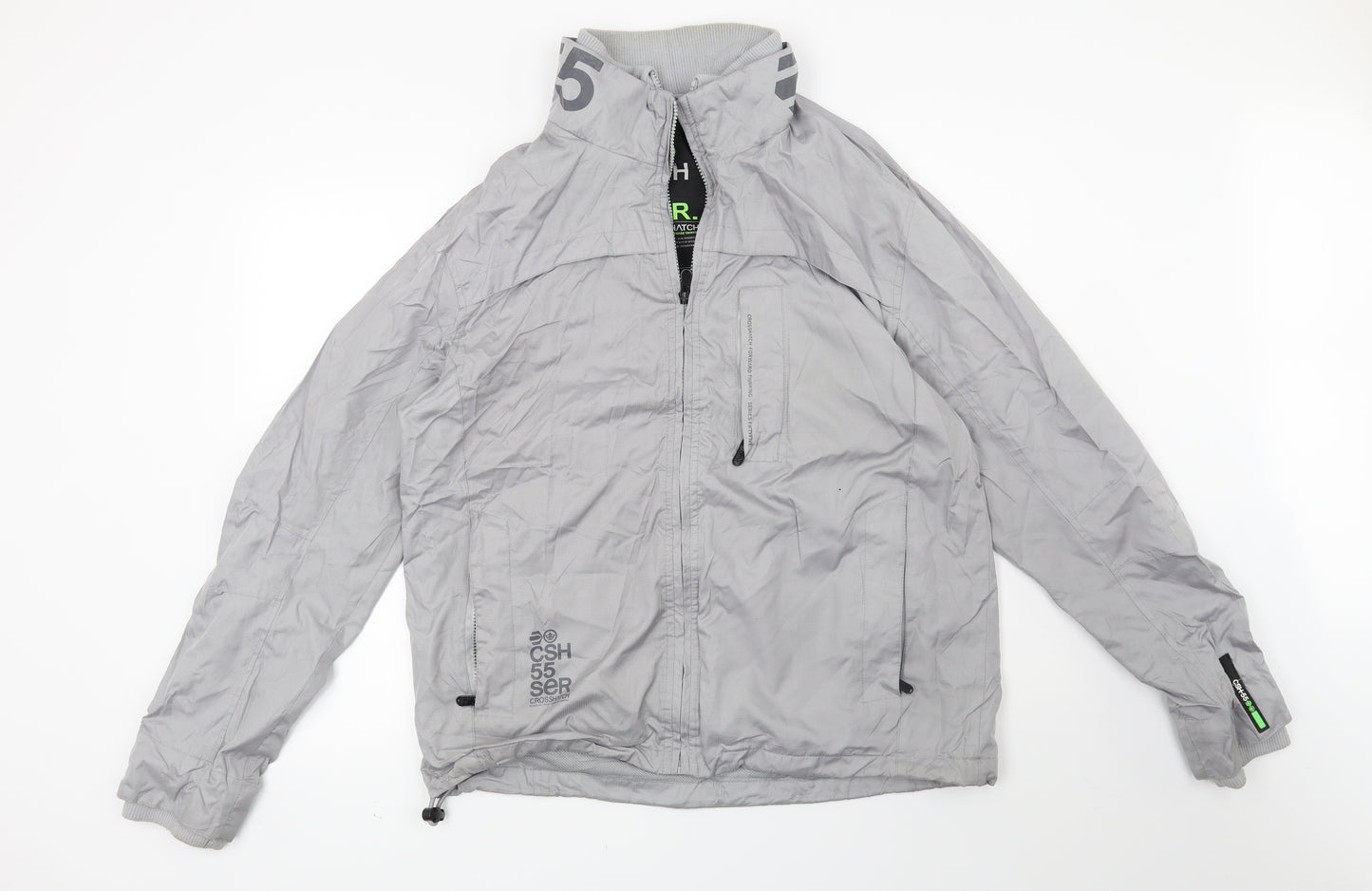 Crosshatch Mens Grey   Jacket  Size XL