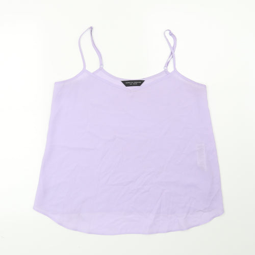 Dorothy Perkins Womens Purple   Basic Blouse Size 12