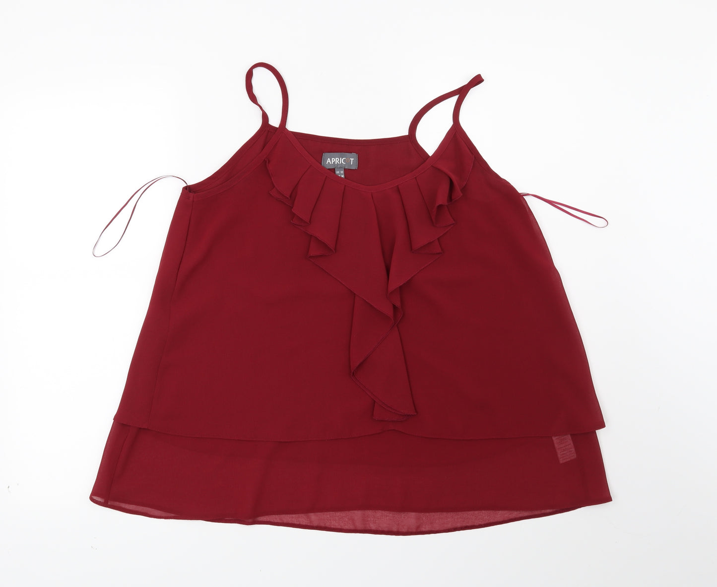 Apricot Womens Red   Basic Blouse Size 12