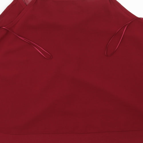 Apricot Womens Red   Basic Blouse Size 12