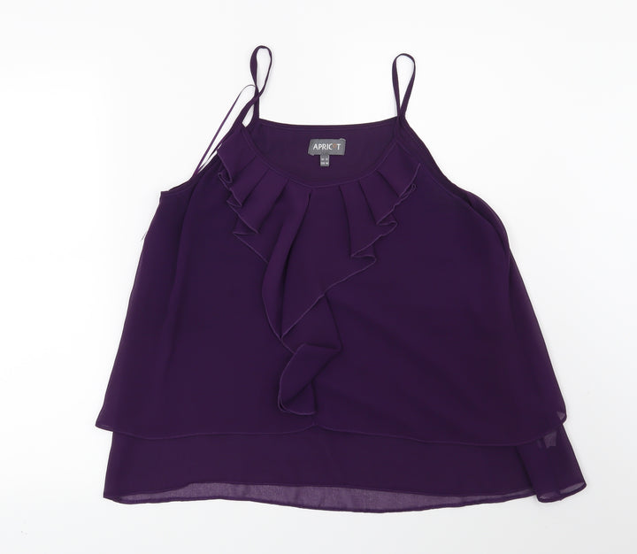 Apricot Womens Purple   Basic Blouse Size 12