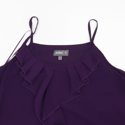 Apricot Womens Purple   Basic Blouse Size 12