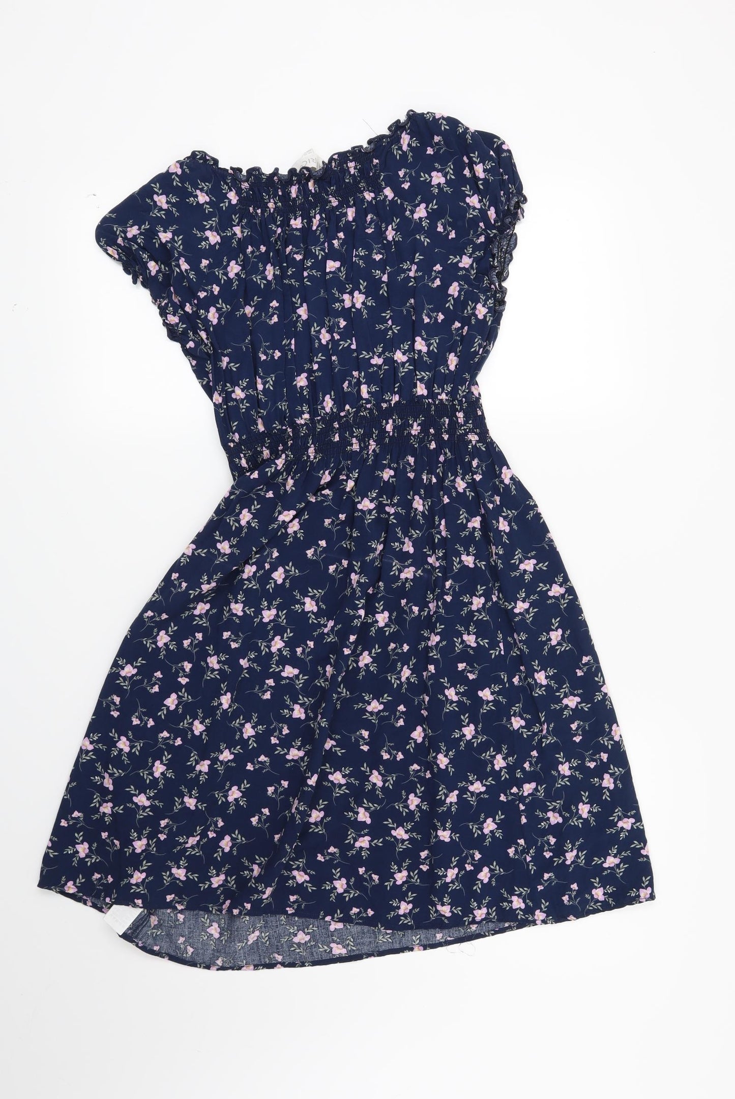 Apricot Womens Blue Floral  Fit & Flare  Size 14