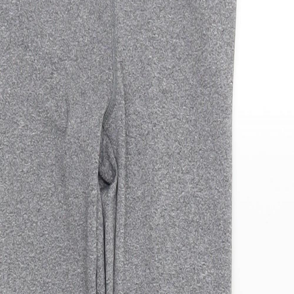 Active Girls Grey Geometric  Capri Trousers Size 9-10 Years