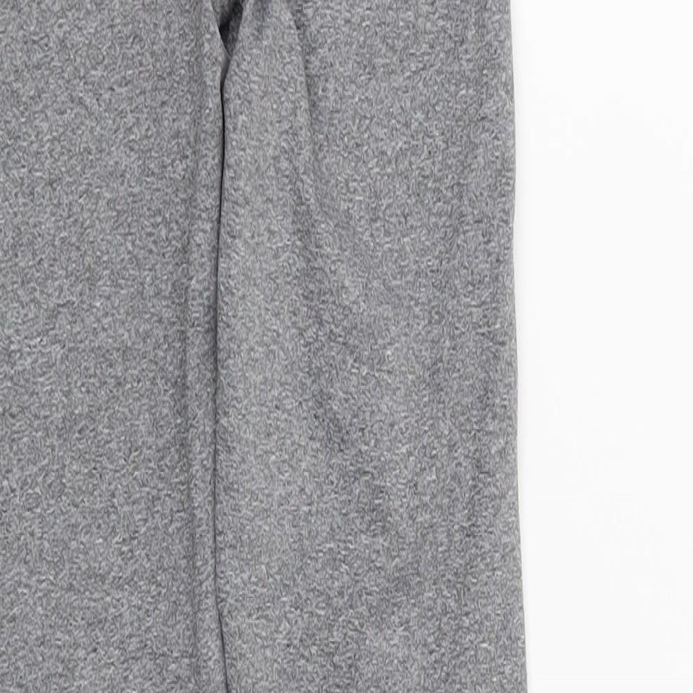 Active Girls Grey Geometric  Capri Trousers Size 9-10 Years