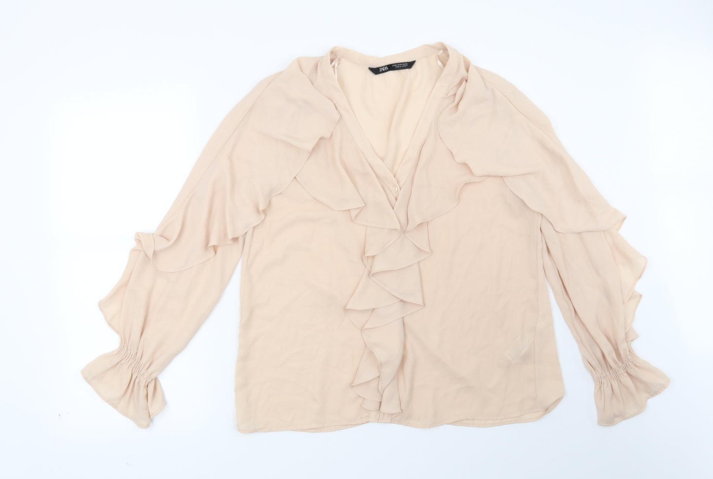 Zara Womens Pink   Basic Blouse Size M