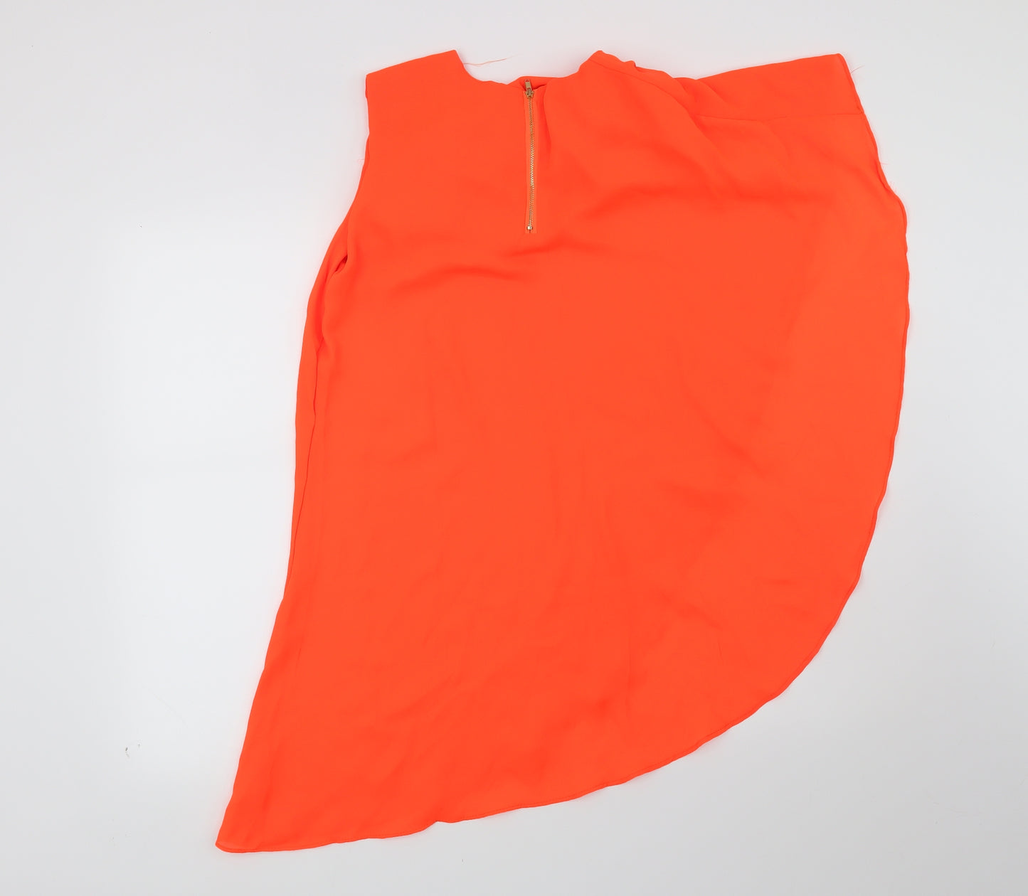 Preworn Womens Orange   Basic Blouse Size S