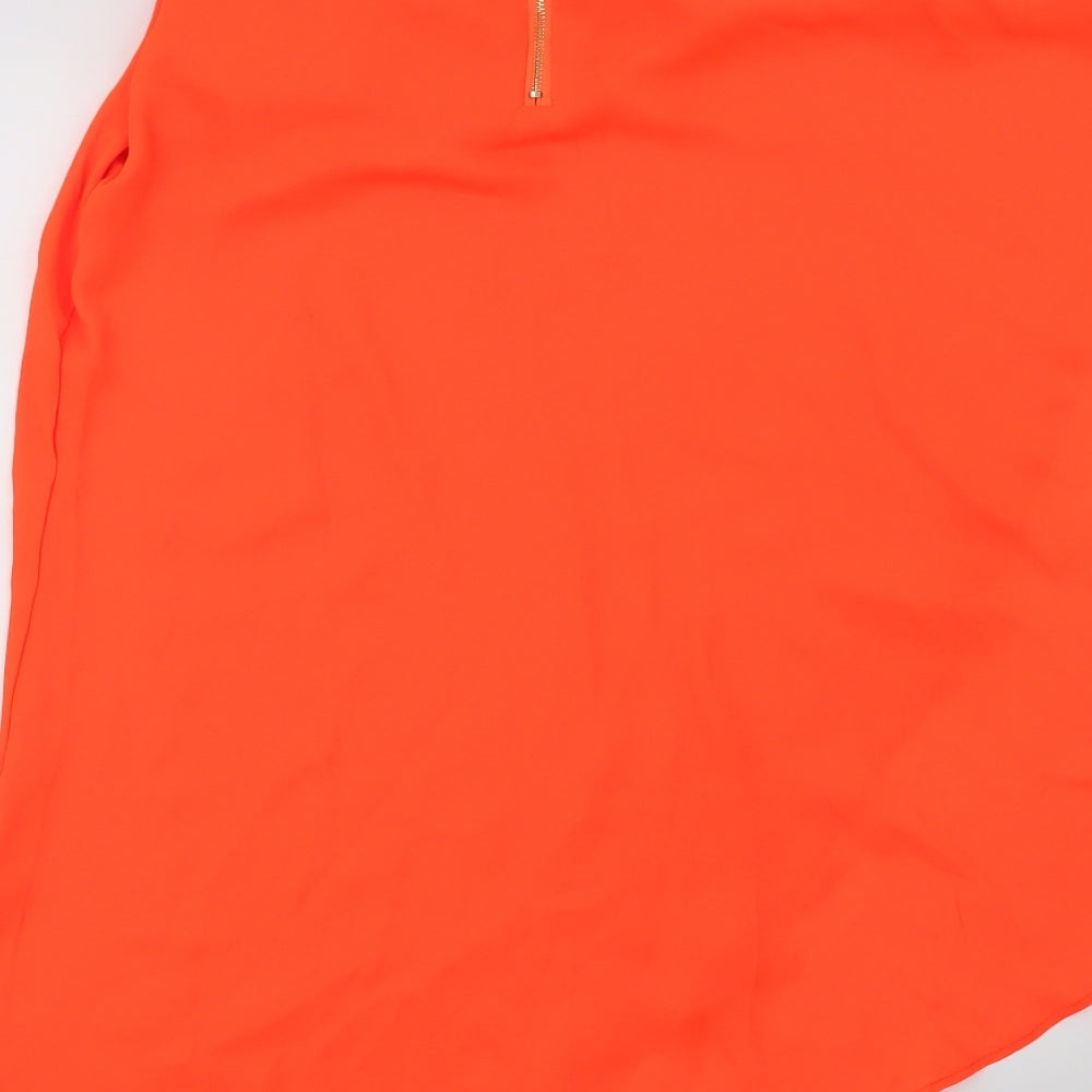 Preworn Womens Orange   Basic Blouse Size S