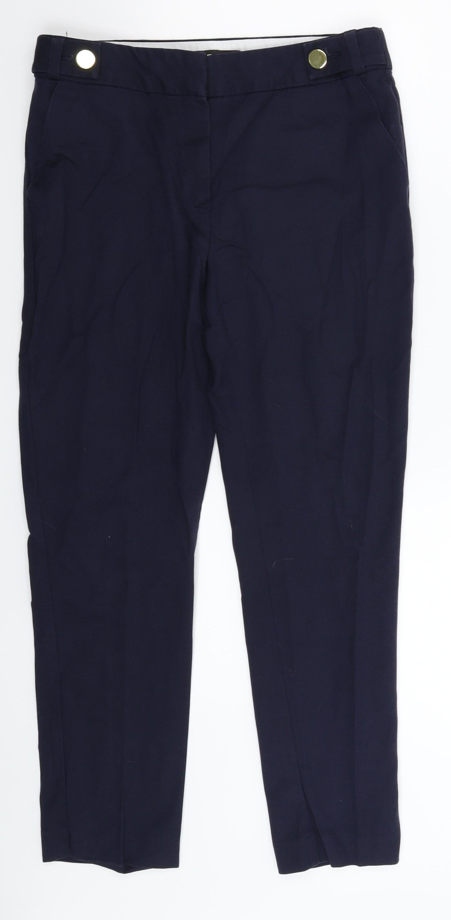 F&F Womens Blue   Trousers  Size 8 L26 in