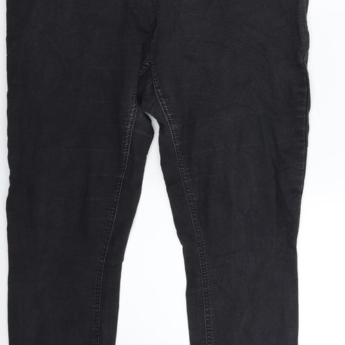 Zizzi Womens Black  Denim Skinny Jeans Size 34 in L31 in