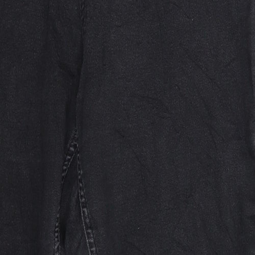 Zizzi Womens Black  Denim Skinny Jeans Size 34 in L31 in