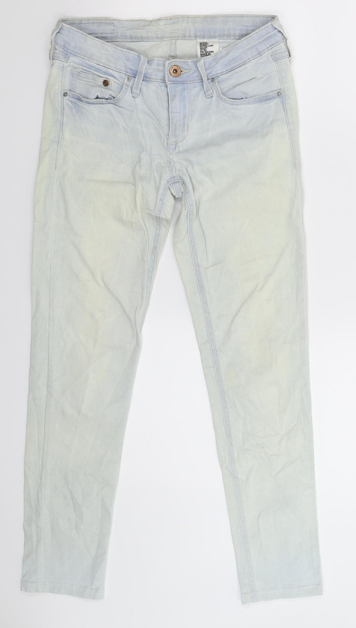 H&M Womens Blue  Denim Skinny Jeans Size 27 in L26 in