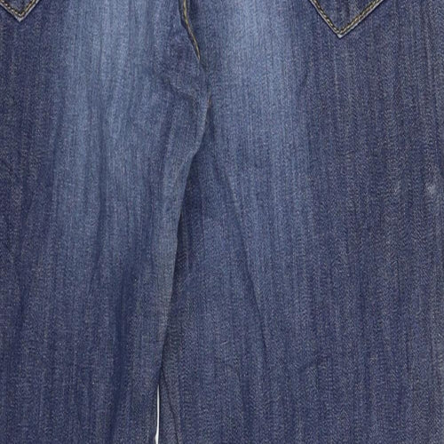 Number One Womens Blue  Denim Straight Jeans Size 30 in L27 in