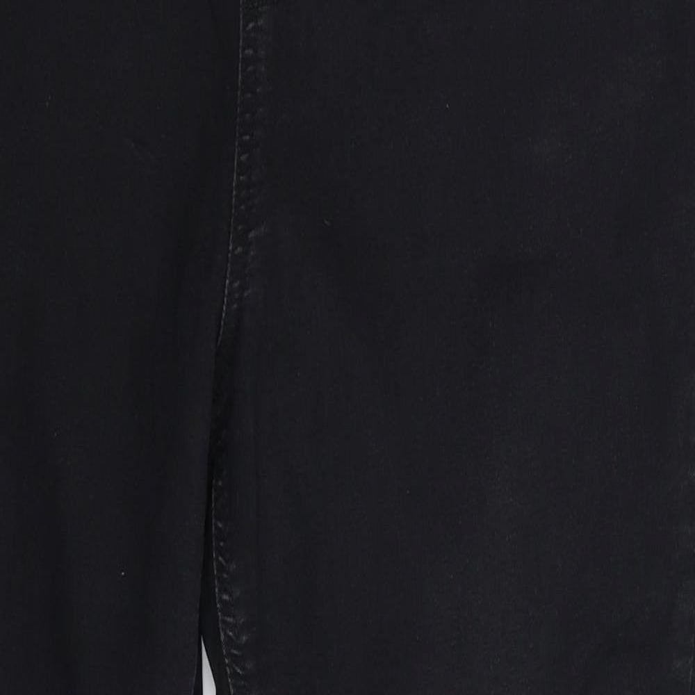TU Womens Black  Denim Jegging Jeans Size 16 L28 in