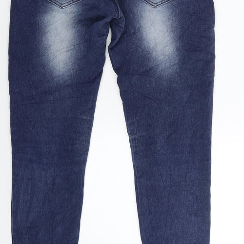 Dolce & Rosa Womens Blue  Denim Skinny Jeans Size 28 in L30 in