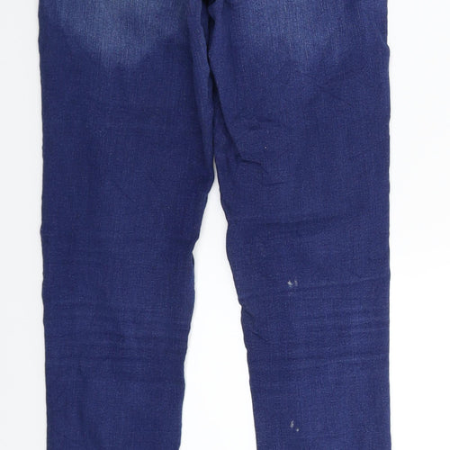 Never Denim Womens Blue  Denim Jegging Jeans Size 28 in L31 in