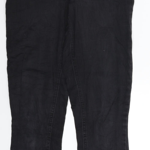 Preworn Womens Black  Denim Jegging Jeans Size 10 L31 in