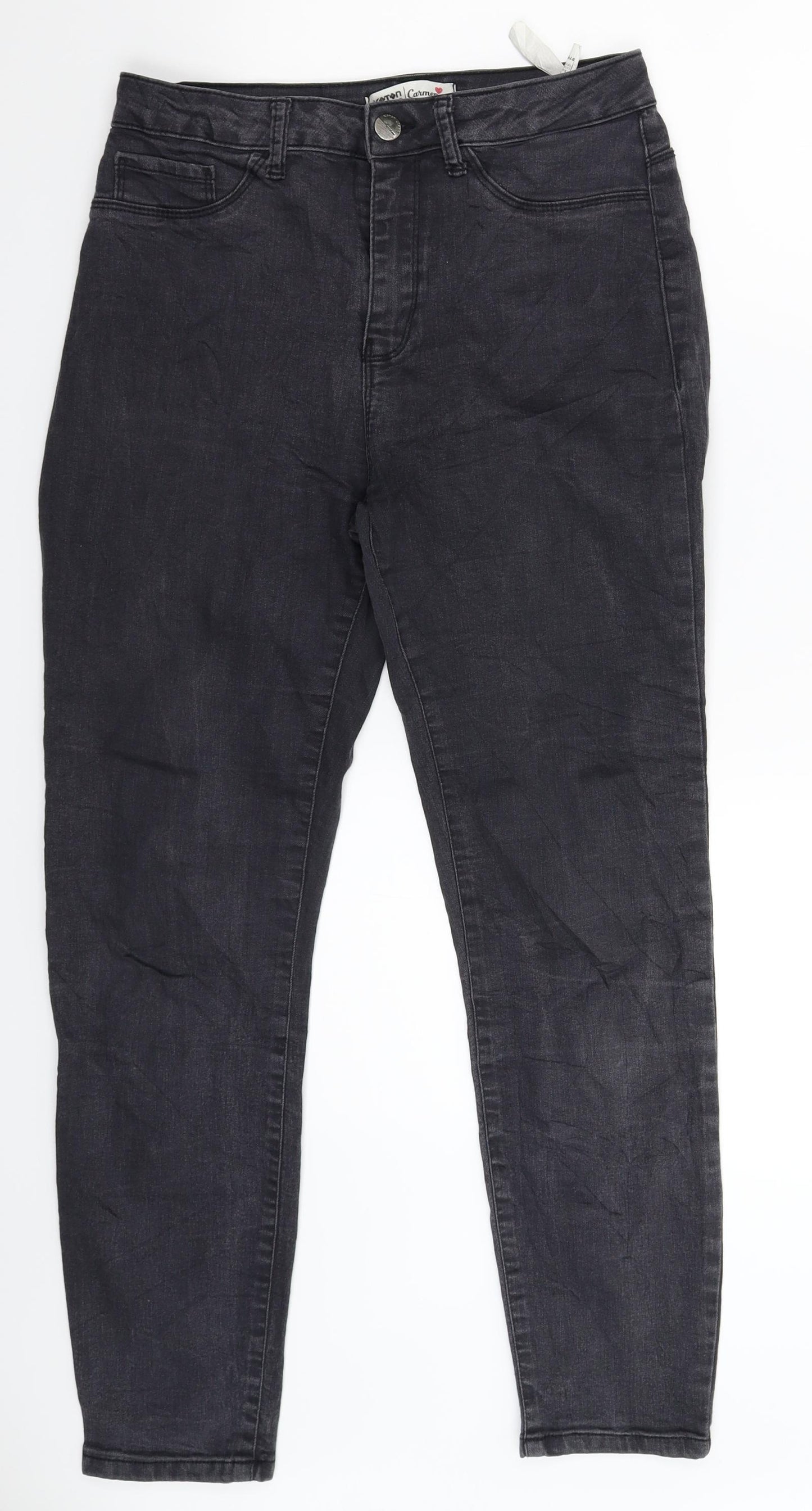 Koton Womens Black  Denim Skinny Jeans Size 30 in L27 in