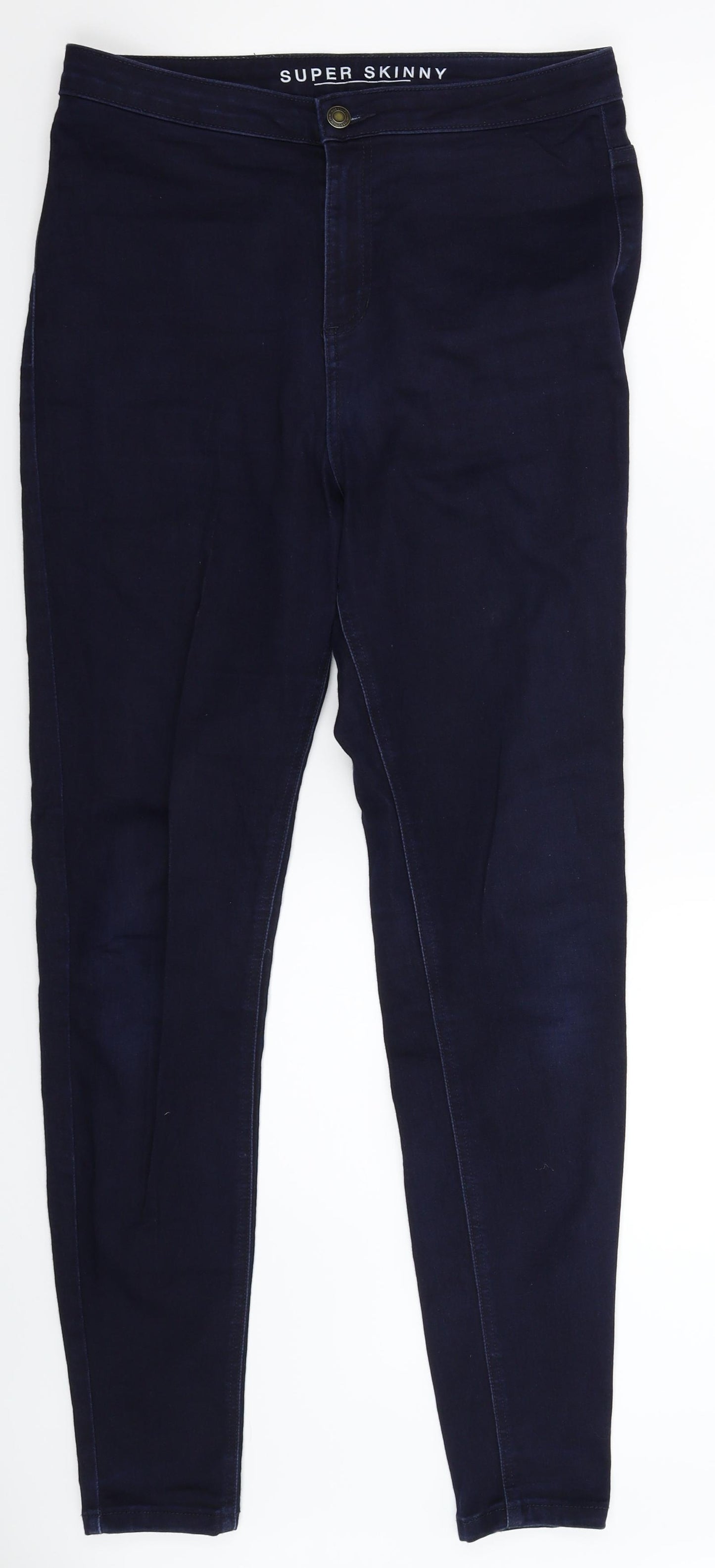 Marks and Spencer Womens Blue  Denim Jegging Jeans Size 14 L30 in