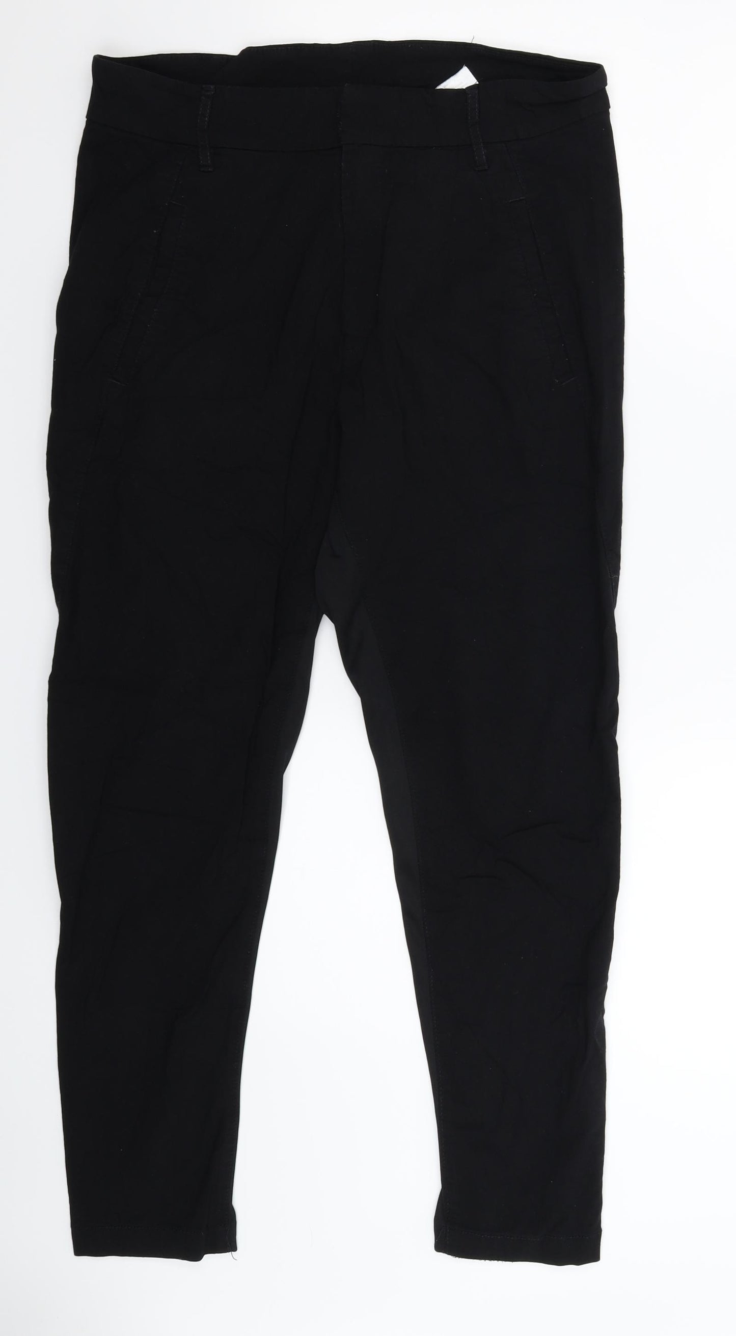 Kappahl Womens Black   Capri Leggings Size 34 in L27 in