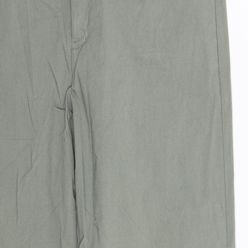 Biaggini Womens Green   Trousers  Size 12 L28 in