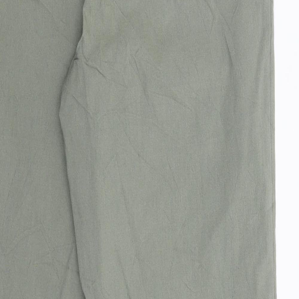 Biaggini Womens Green   Trousers  Size 12 L28 in
