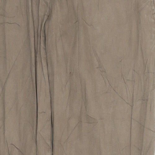 Anima Bella Womens Grey   Trousers  Size 34 in L28 in