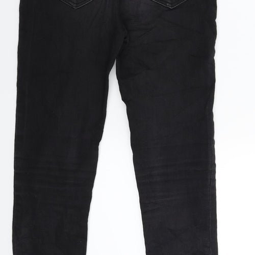 Pull&Bear Womens Black  Denim Jegging Jeans Size 26 in L27 in