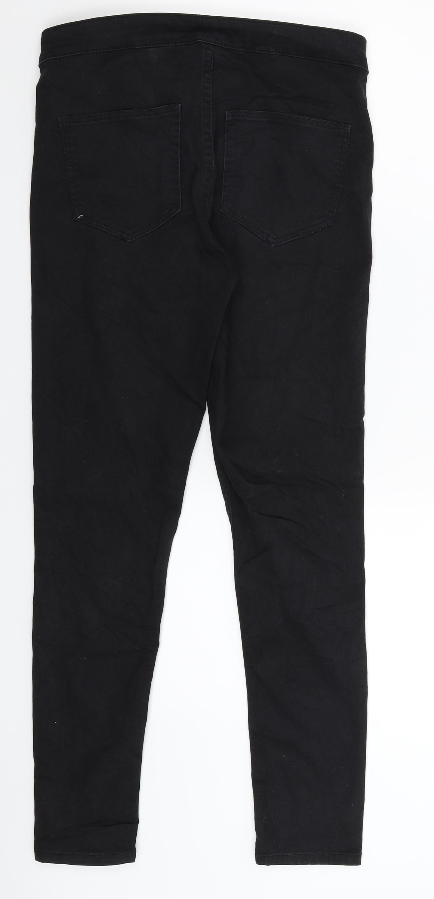 Divided Womens Black  Denim Jegging Jeans Size 10 L27 in