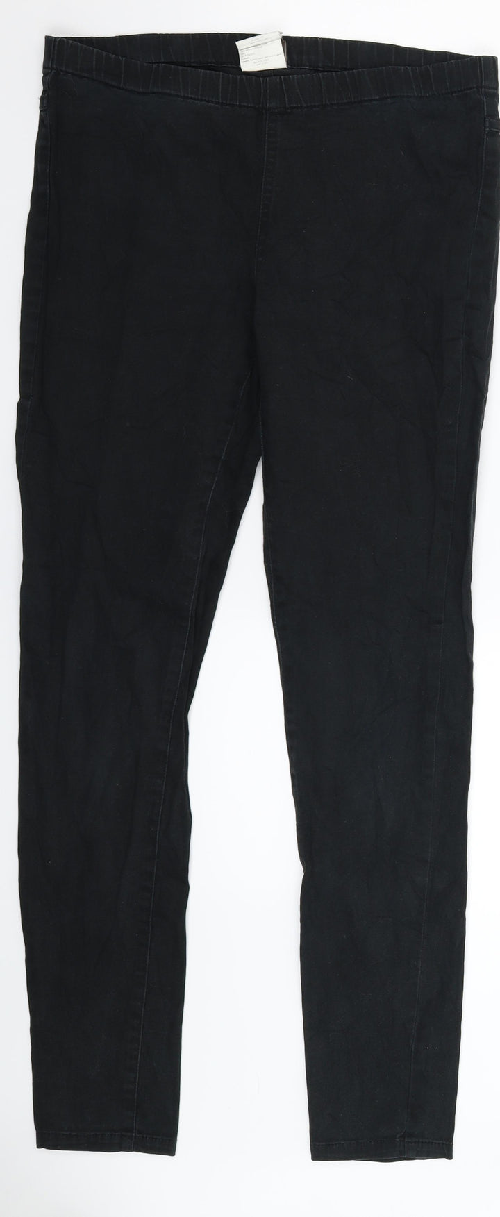 Pieces Womens Black  Denim Jegging Jeans Size 32 in L31 in