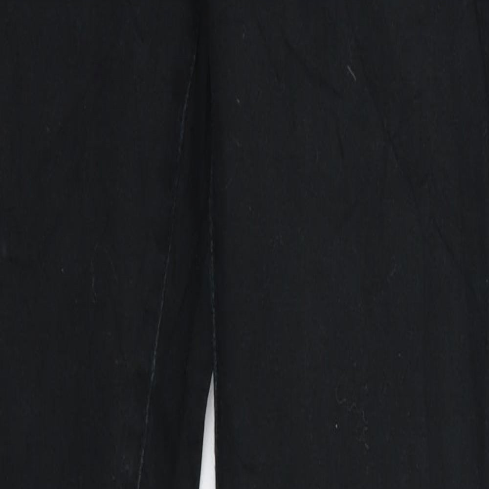 Pieces Womens Black  Denim Jegging Jeans Size 32 in L31 in
