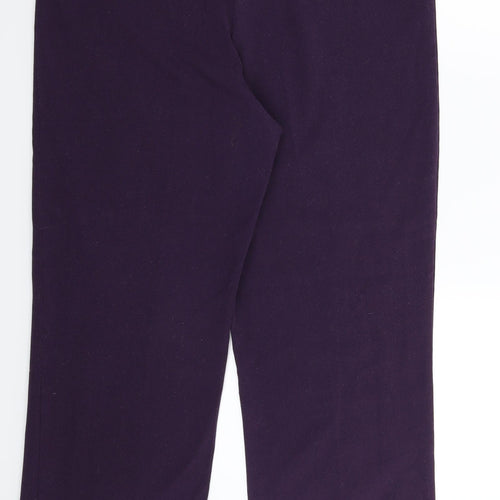 Autonomy Womens Purple   Trousers  Size 14 L28 in