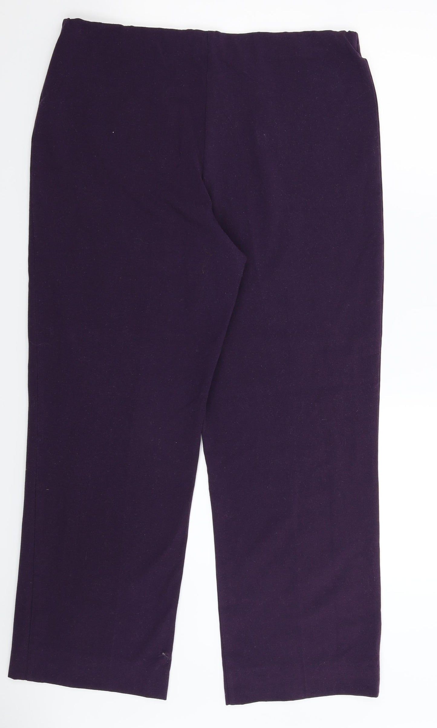 Autonomy Womens Purple   Trousers  Size 14 L28 in