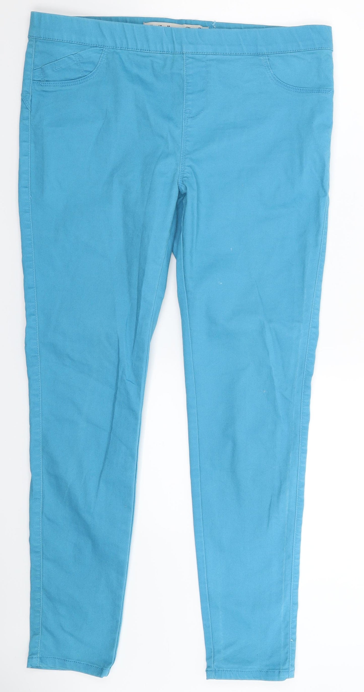 Denim Co Womens Blue  Denim Jegging Jeans Size 14 L29 in
