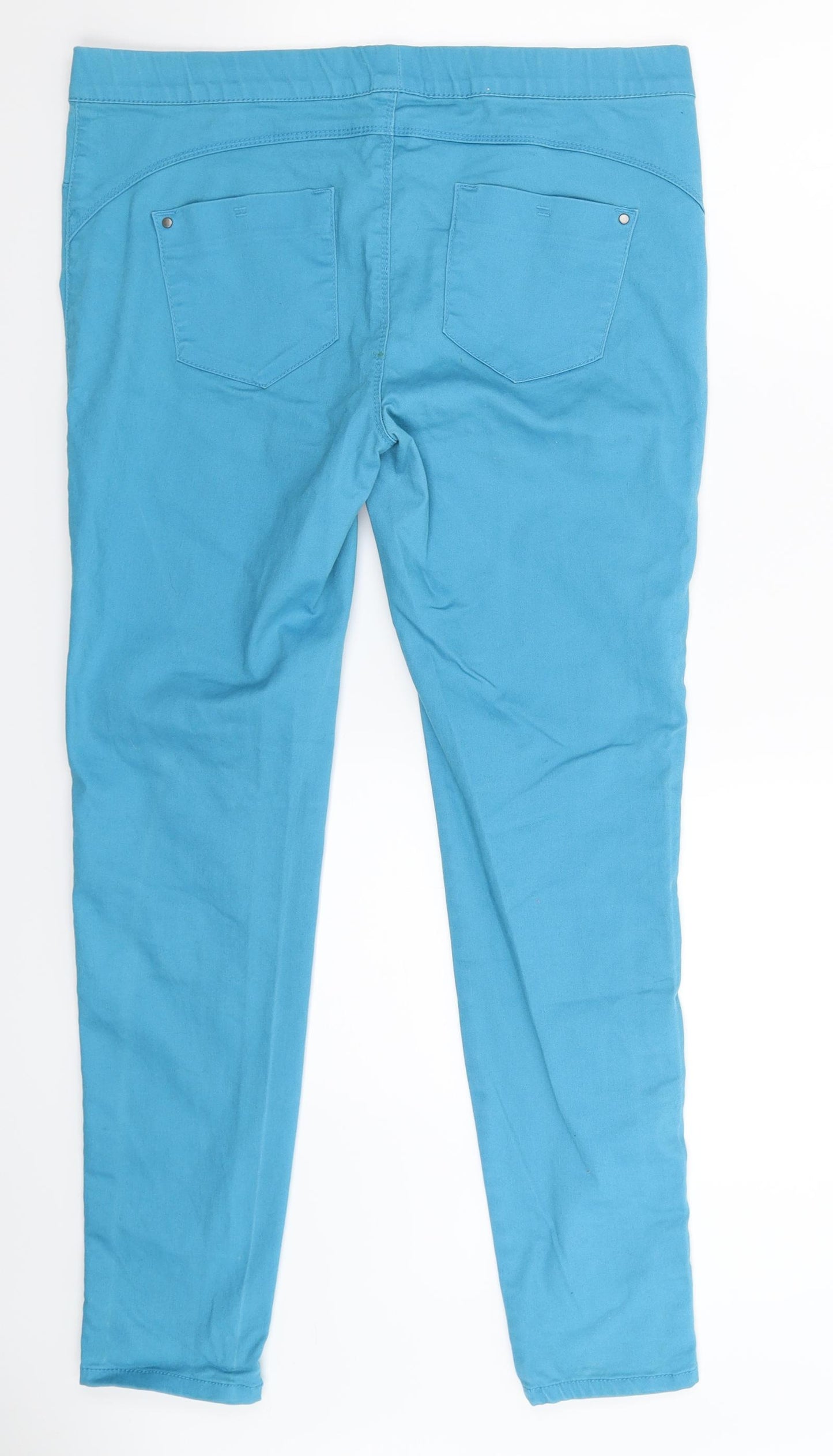 Denim Co Womens Blue  Denim Jegging Jeans Size 14 L29 in
