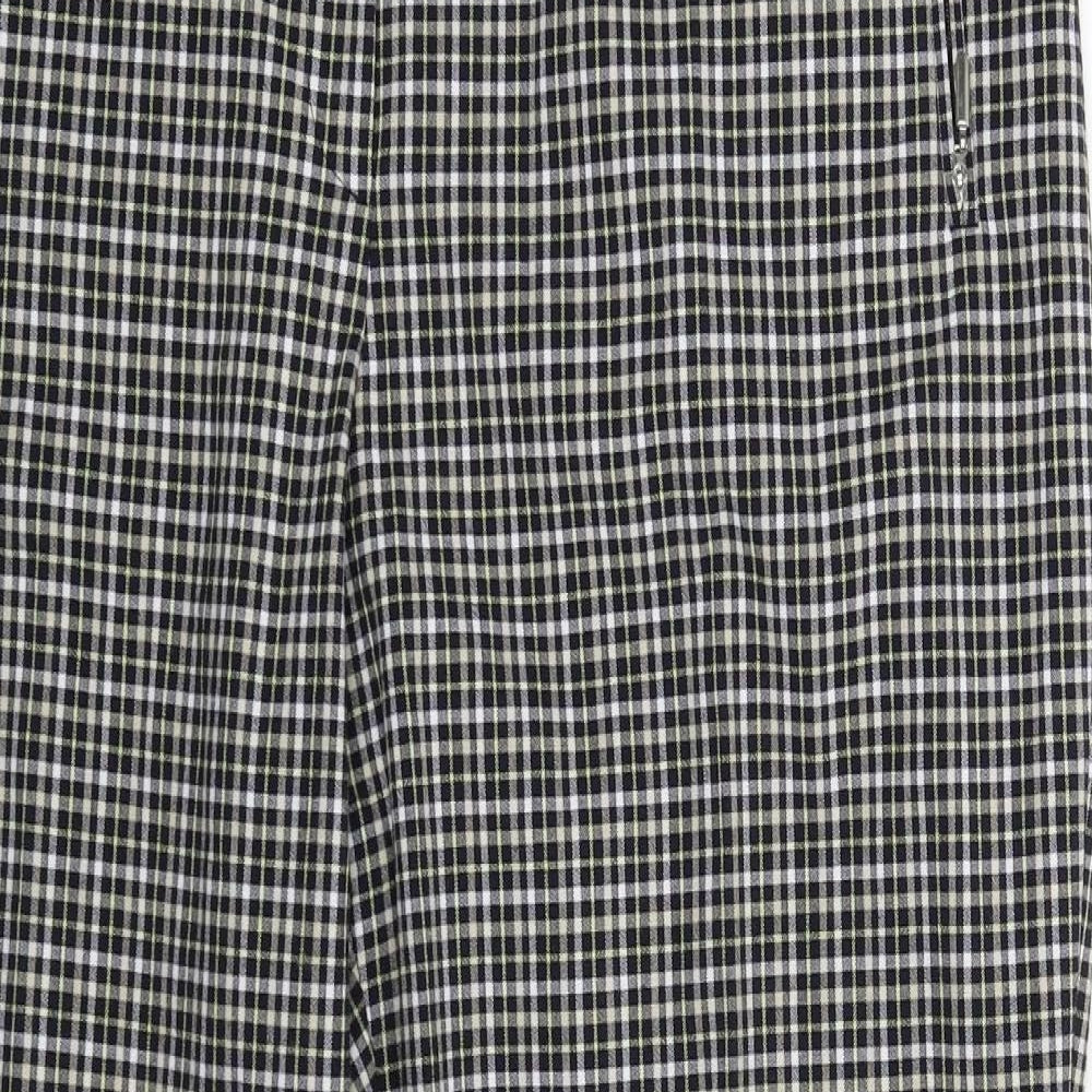 Robell Womens Multicoloured Check  Trousers  Size 18 L30 in