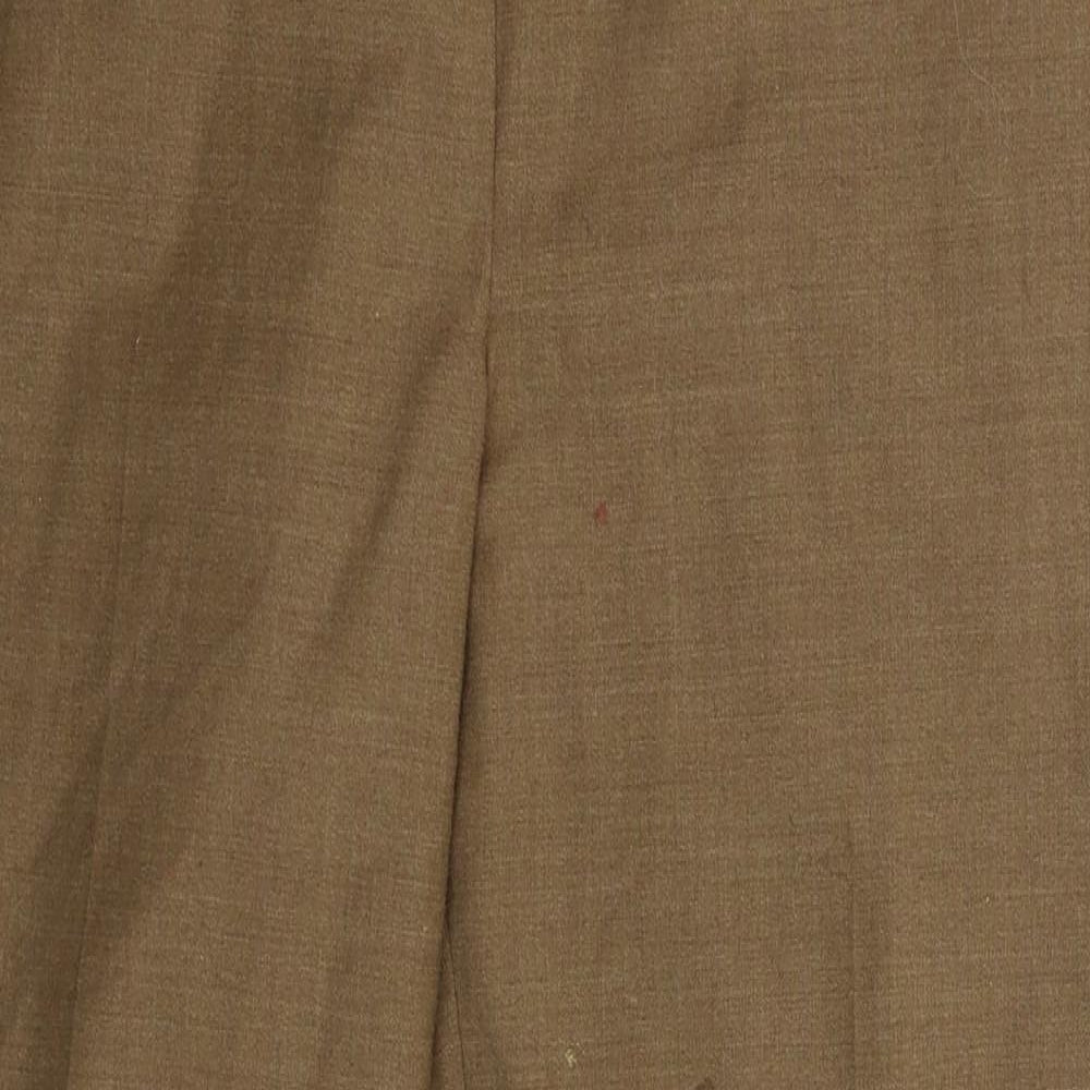 Jaeger Womens Brown   Trousers  Size 14 L30 in
