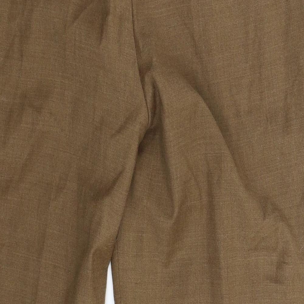 Jaeger Womens Brown   Trousers  Size 14 L30 in