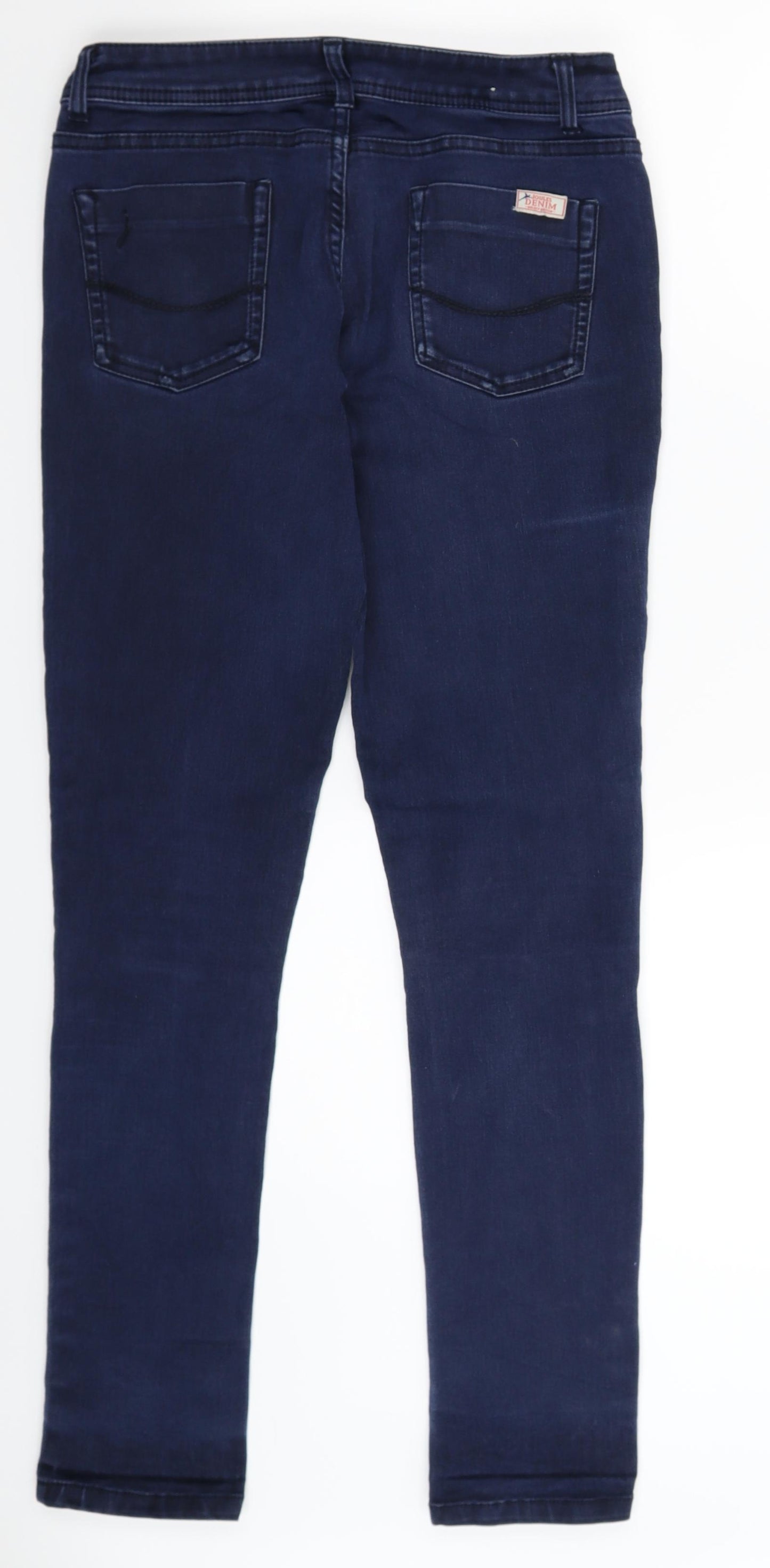 Joules Womens Blue  Denim Skinny Jeans Size 10 L29 in