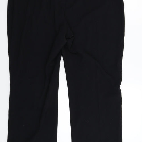Marks and Spencer Womens Black   Trousers  Size 18 L33 in
