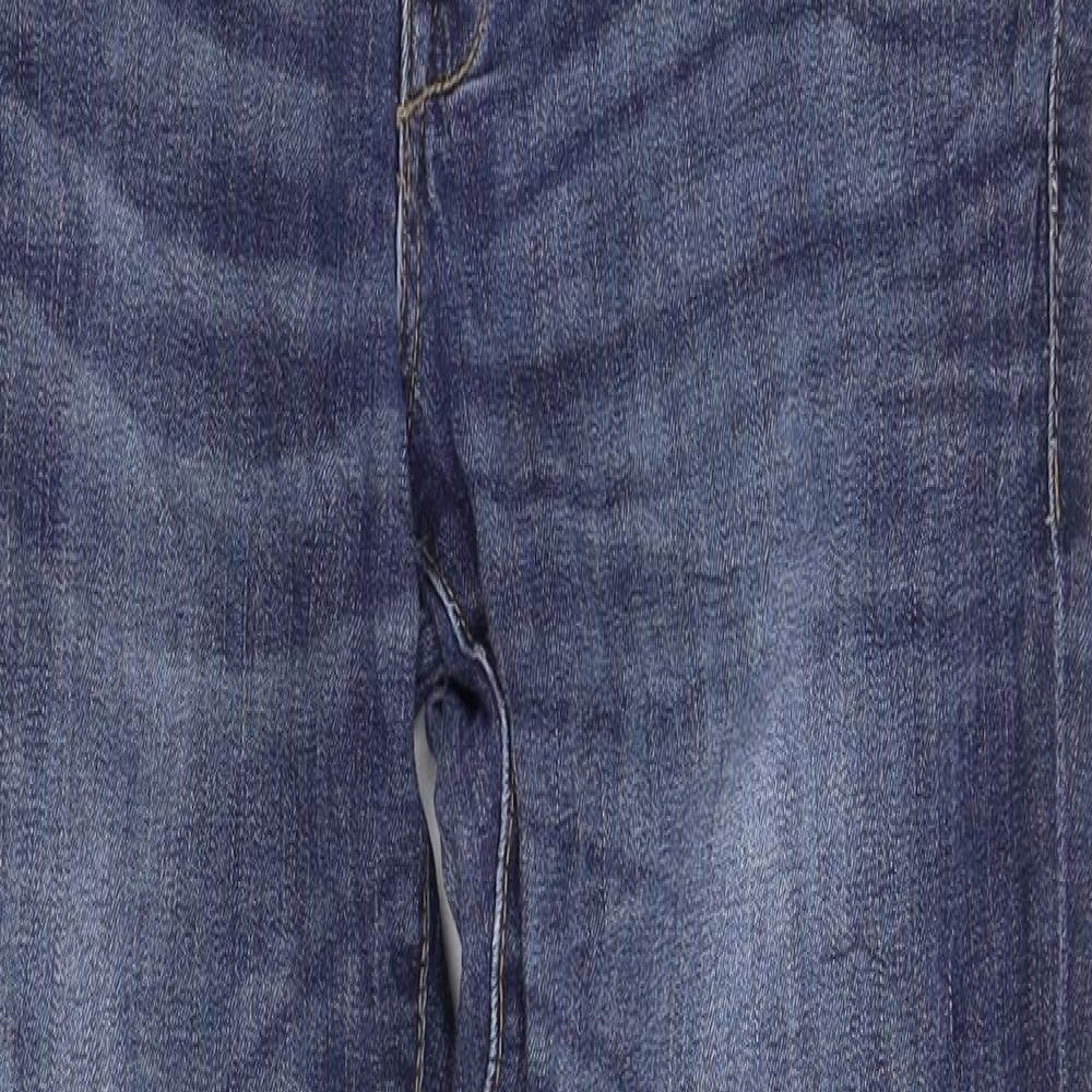 H&M Womens Blue  Denim Skinny Jeans Size 12 L33 in