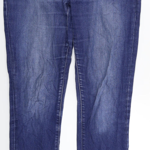 BIG STAR Womens Blue  Denim Skinny Jeans Size 34 in L31 in