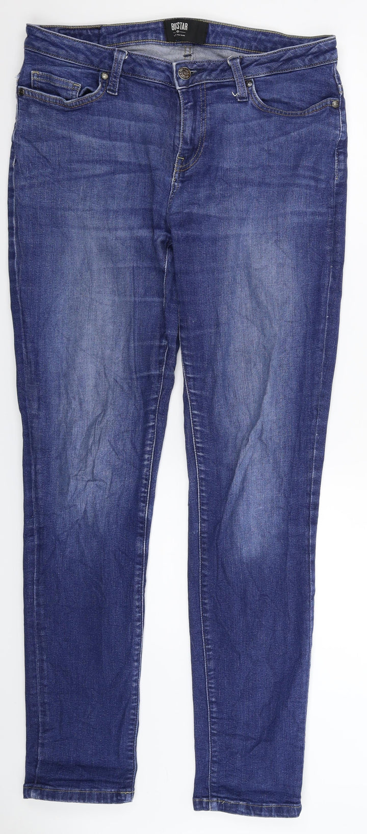 BIG STAR Womens Blue  Denim Skinny Jeans Size 34 in L31 in
