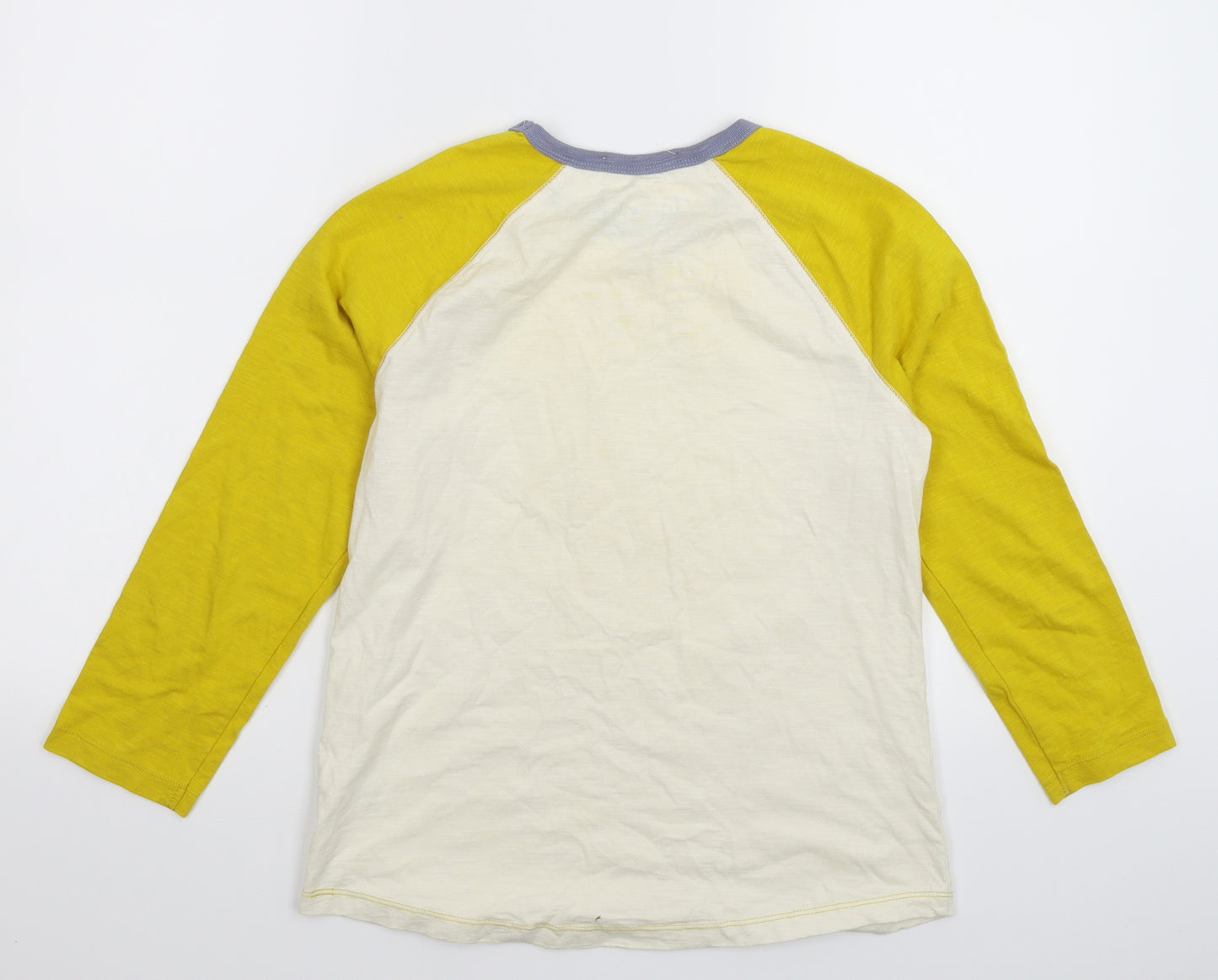 Johnnie B Boys Yellow   Basic T-Shirt Size 13-14 Years