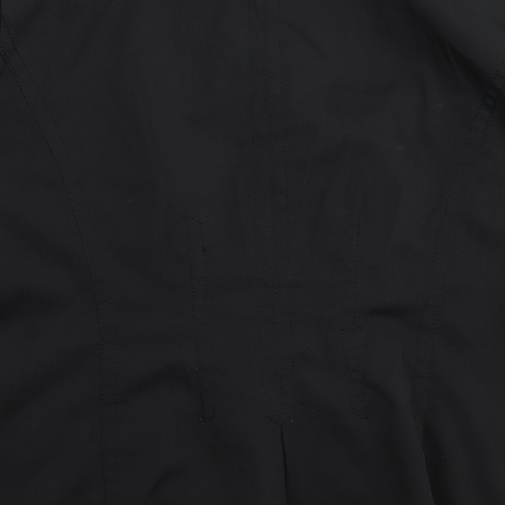 Dorothy Perkins Womens Black   Jacket Coat Size 14