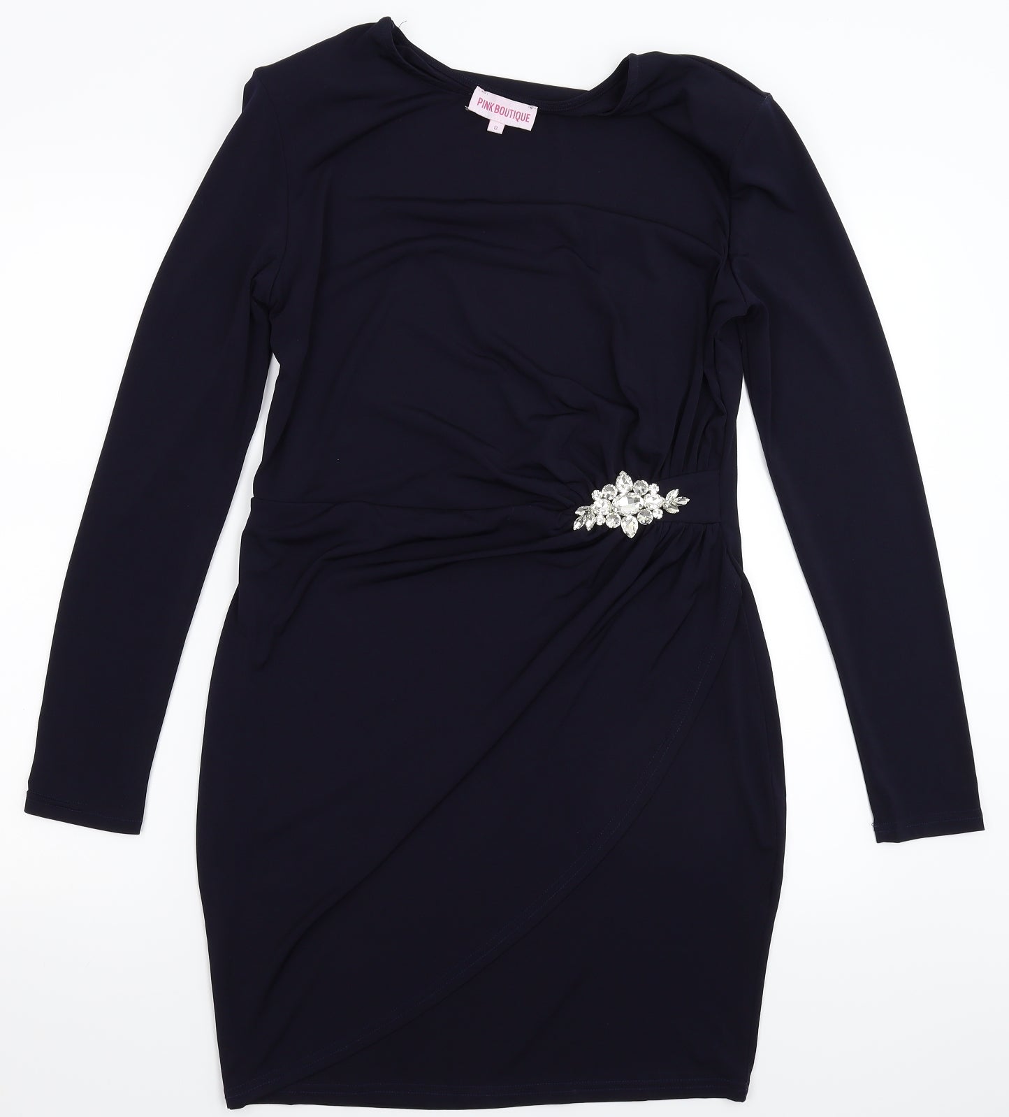 Pink Boutique Womens Blue   Bodycon  Size 12