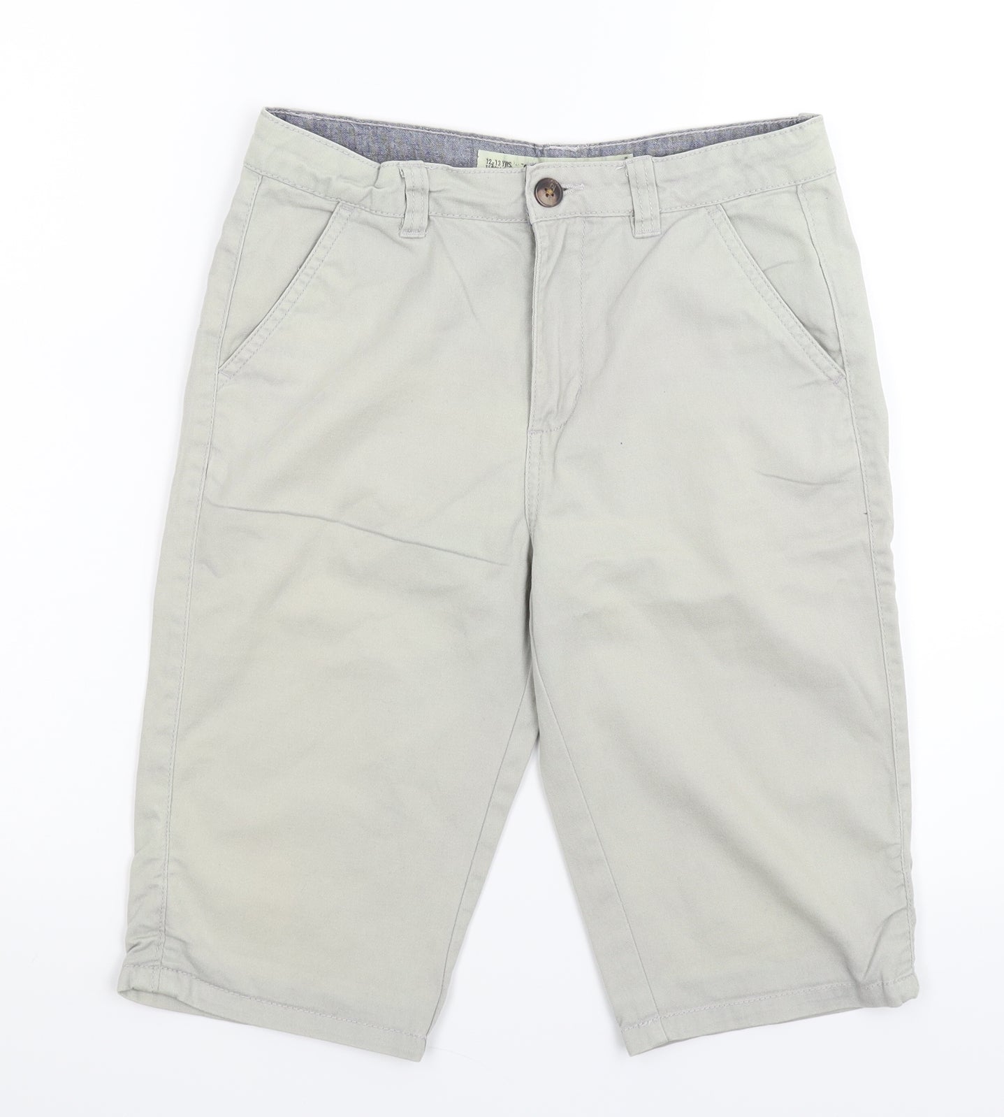 Marks and Spencer Boys Grey   Bermuda Shorts Size 12-13 Years