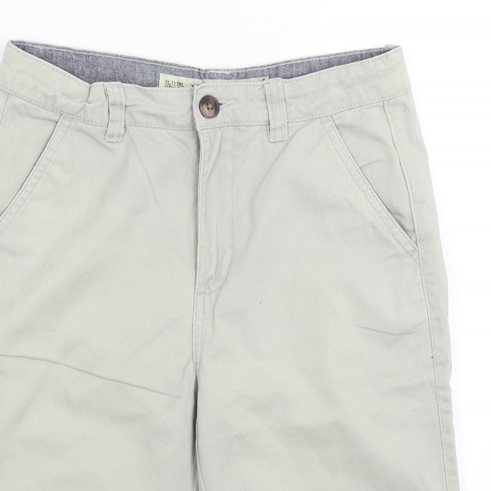 Marks and Spencer Boys Grey   Bermuda Shorts Size 12-13 Years