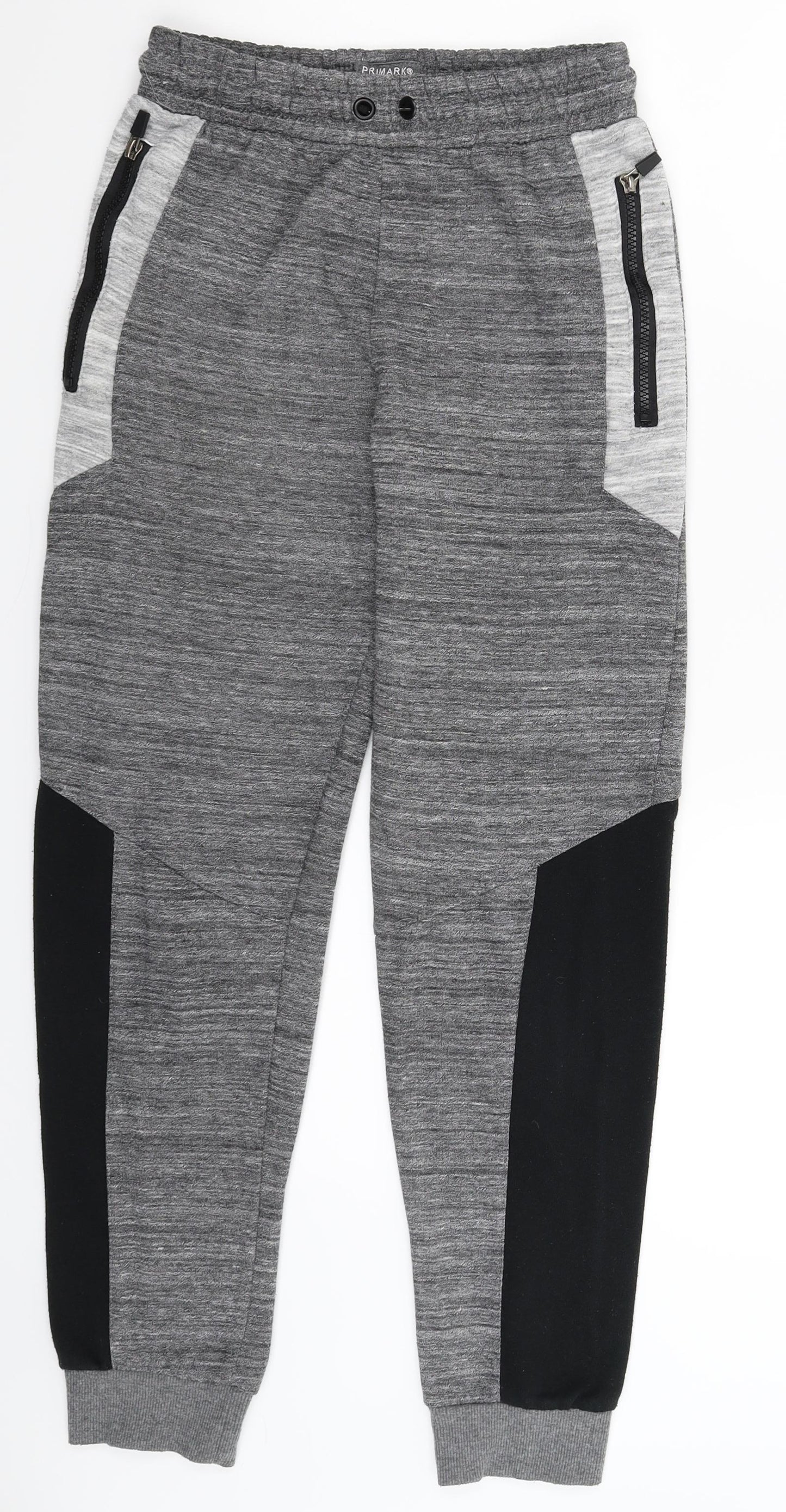 Primark Boys Grey   Sweatpants Trousers Size 12-13 Years
